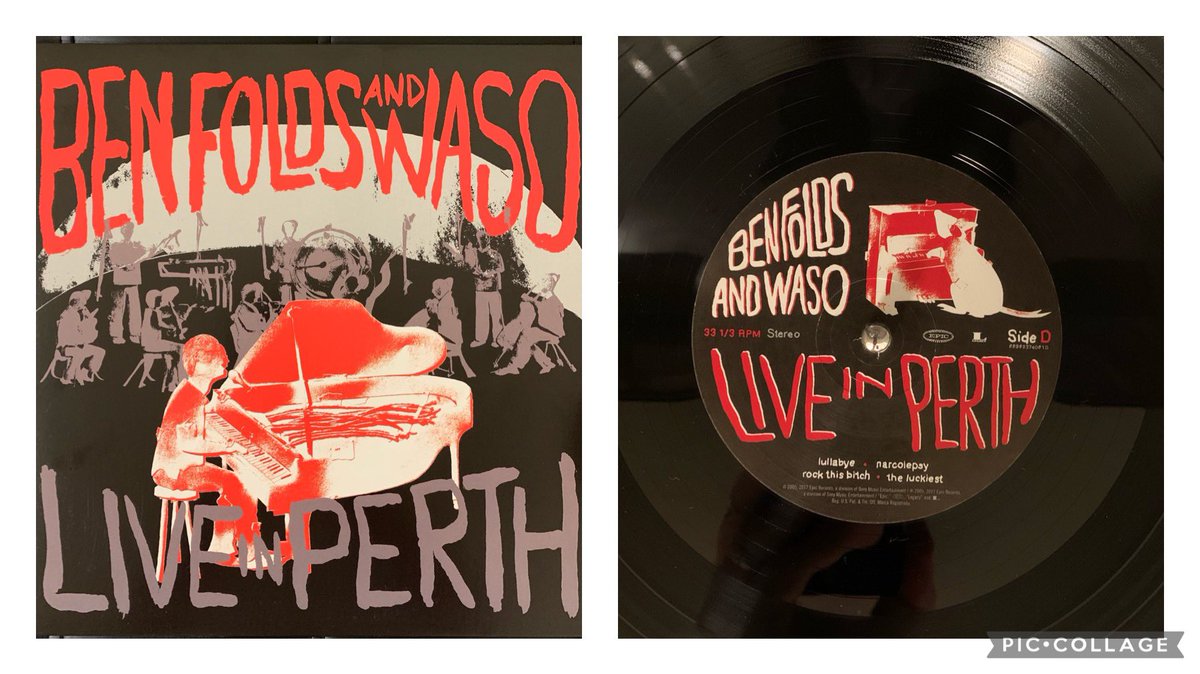 Album a Day in 2021 with @RezinBryan 
@BenFolds & @WASymphony : “Live In Perth” 
Released 2017
#RockSolidAlbumADay2021 
294/365
#RSD2017