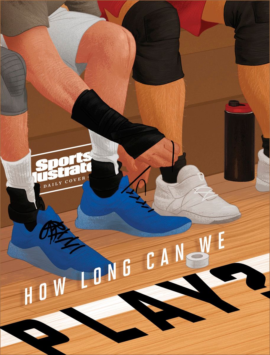 SInow's tweet photo. What's keeping us non-LeBrons from stretching out our amateur careers? 

Well, it’s complicated... and @Chris_Ballard33 goes inside the quest to prolong athletic mortality: https://t.co/sWJZH4em2p https://t.co/Dr5EYIHwUj