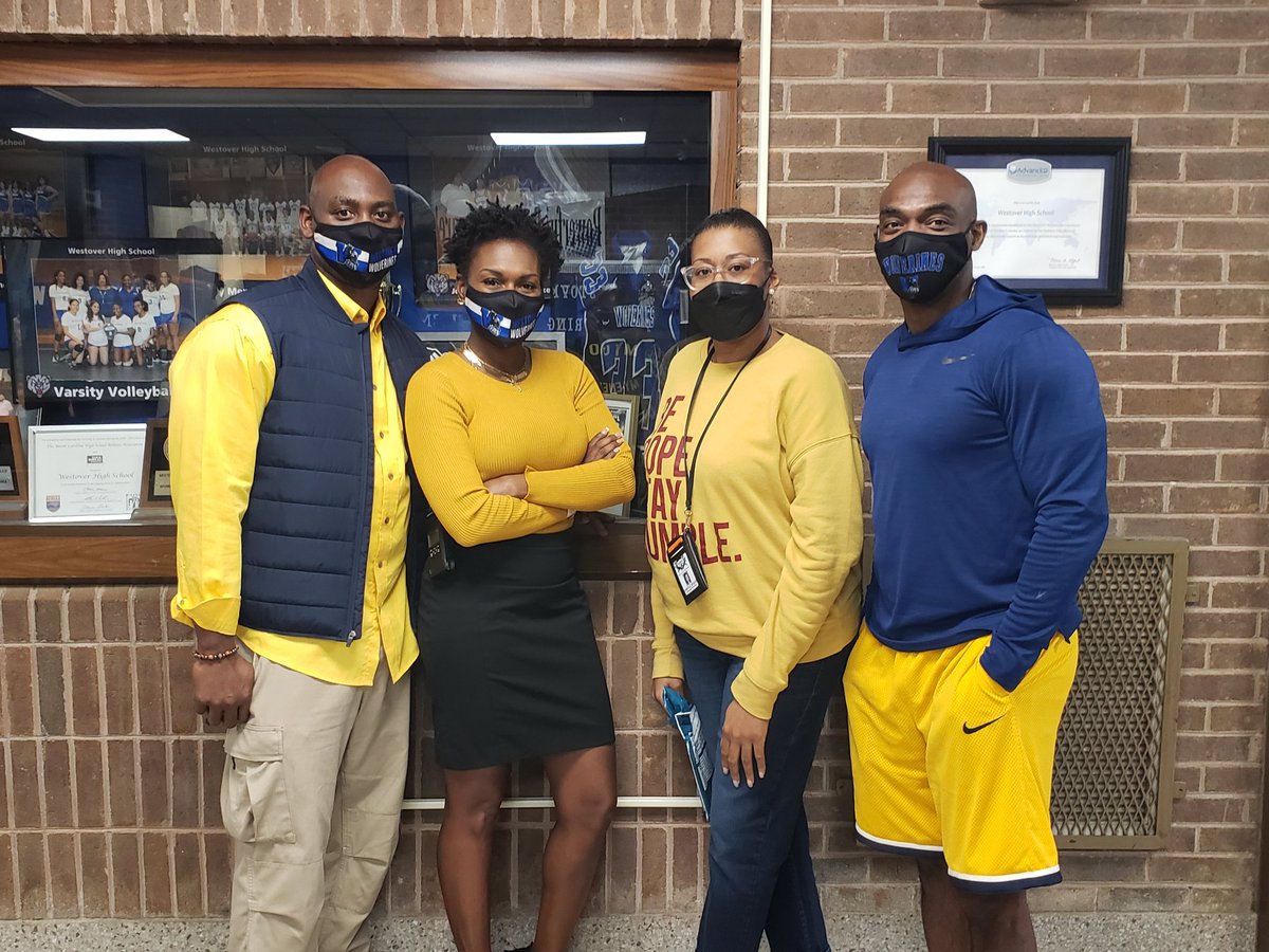 kristle_rouse's tweet photo. @WestoverHS is wearing Gold in support of Childhood Cancer! @DrVernonLowery @RMJones1914 @StackhouseCoach @CumberlandCoSch #wolverinescare #wolverinestrong https://t.co/gv0G5IGhNE