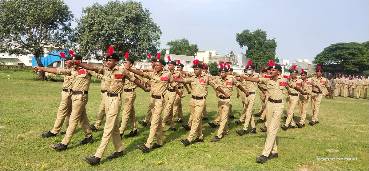 NCC_Dte_Gujarat's tweet photo. Cadets of  Rajkot Gp practice for IGC during  CATC of  8 Gujarat BN NCC, Junagadh 
@DefencePRO_Guj
 @HQ_DG_NCC
@Cmoguj @Bhupendrapbjp
@ jitu_vaghani
@drajaykumar_ias https://t.co/iJZa3ClSw8