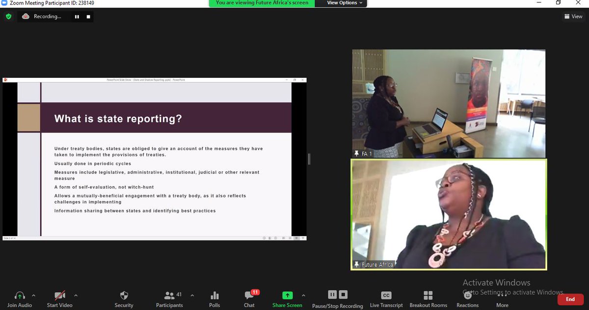 basimanyaned's tweet photo. #AHRC2021_WRA now looking at state reporting and shadow reporting processes with @suechenai @CHR_HumanRights ,@UPLawFaculty https://t.co/gsGVsWIELS
