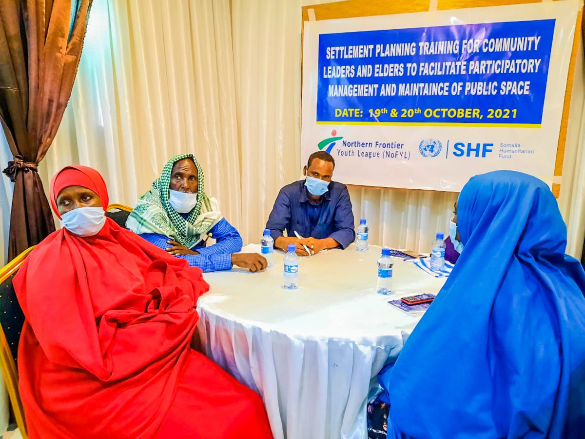 NoFYLSOM's tweet photo. As part of @NoFYLSOM's efforts to build capacities of Camp Management committees, we trained 3⃣0⃣ participants from Kaxda &amp; Deynille districts on CCCM, CFM, community participation, conflict resolution, site planning &amp; fire safety &amp; prevention.

Activity supported by @shf_somalia https://t.co/9qgqZFdIsd