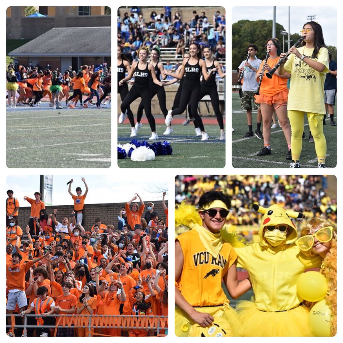 Last week The students <a href="/southlakeshs/">South Lakes High School</a> showed off their school pride with a pep rally! #goseahawks