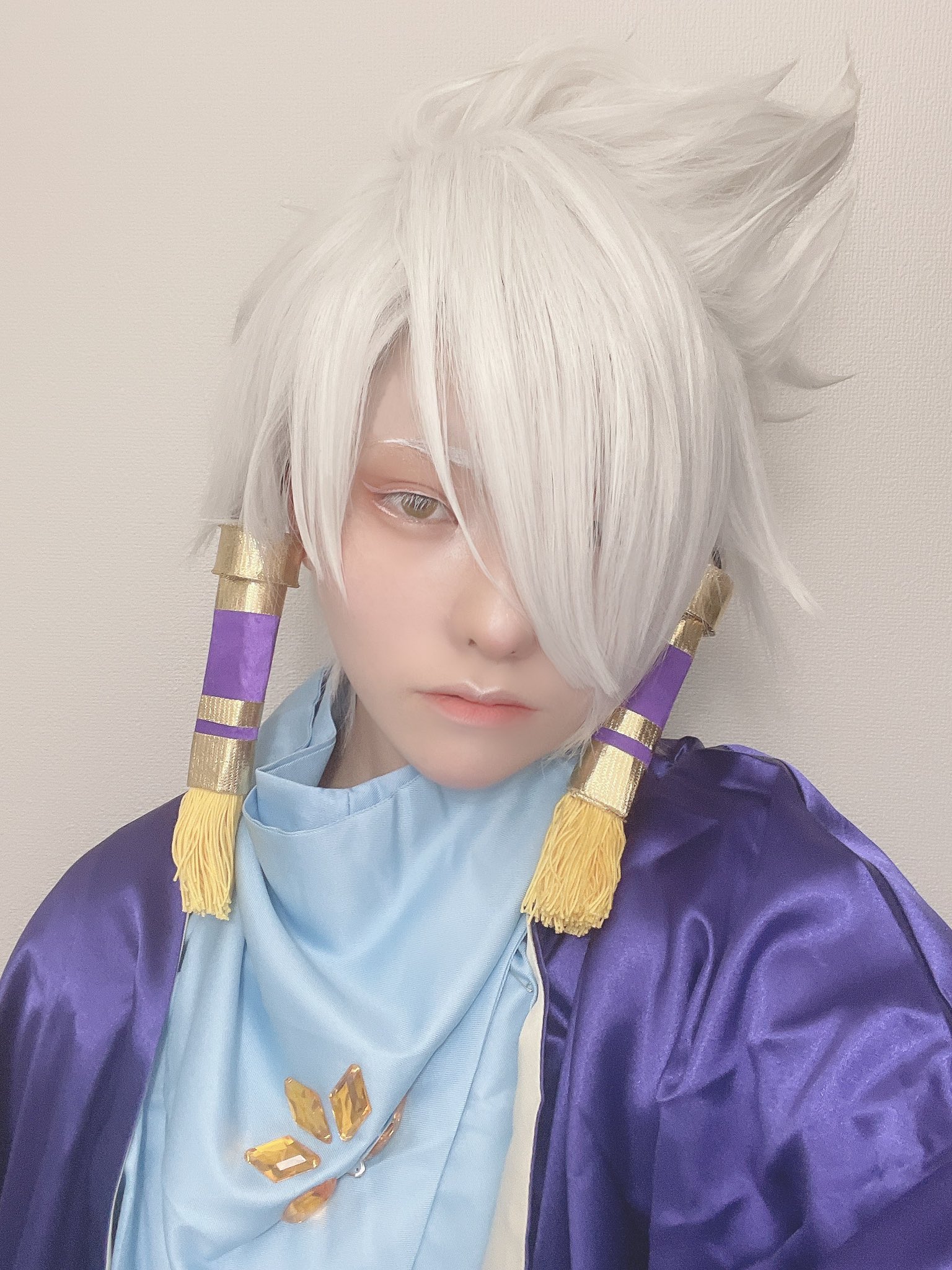 Sky星を紡ぐ子供たち コスプレ衣装 ウィッグ Sky 星を紡ぐ子どもたち シルバー Jバージョン コスプレウィッグ