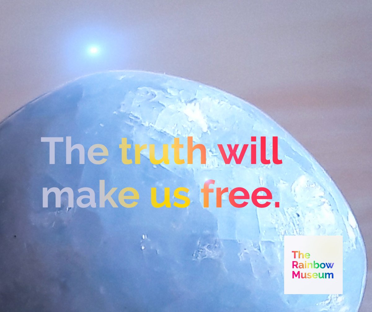 RainbowMuseum's tweet photo. The truth will make us free.
#Truth #TruthSocial https://t.co/y9DqUgLIKG