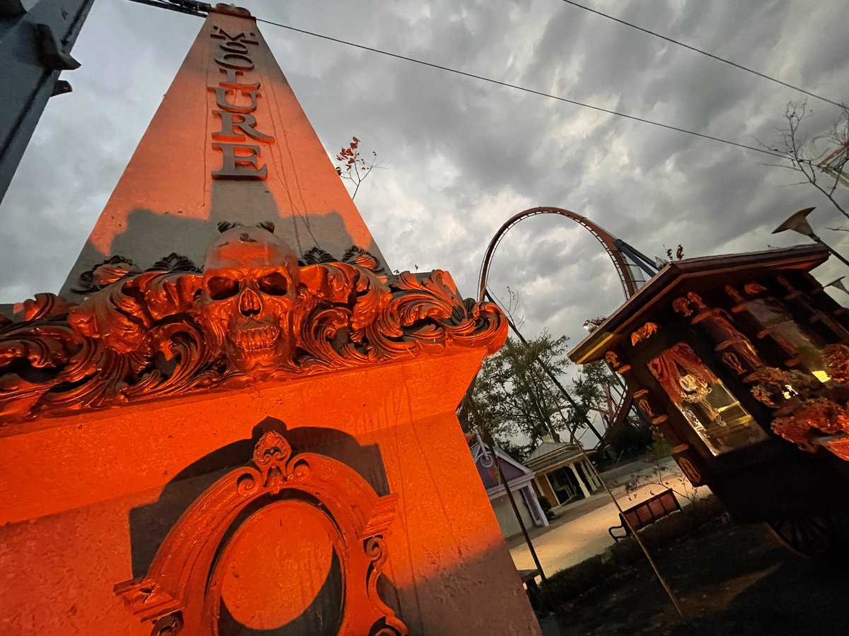 Neat skies this morning. 
A storm lingers behind us. 
We’re open tonight.