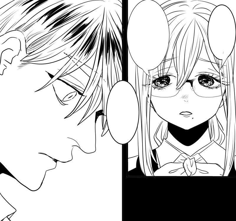 わ～線画全部終わった～・・描き忘れがいっぱい見つかって結構時間かかってしまった・・
千秋くんのスーツも、やっぱり黒から白へ描き直し・・。 