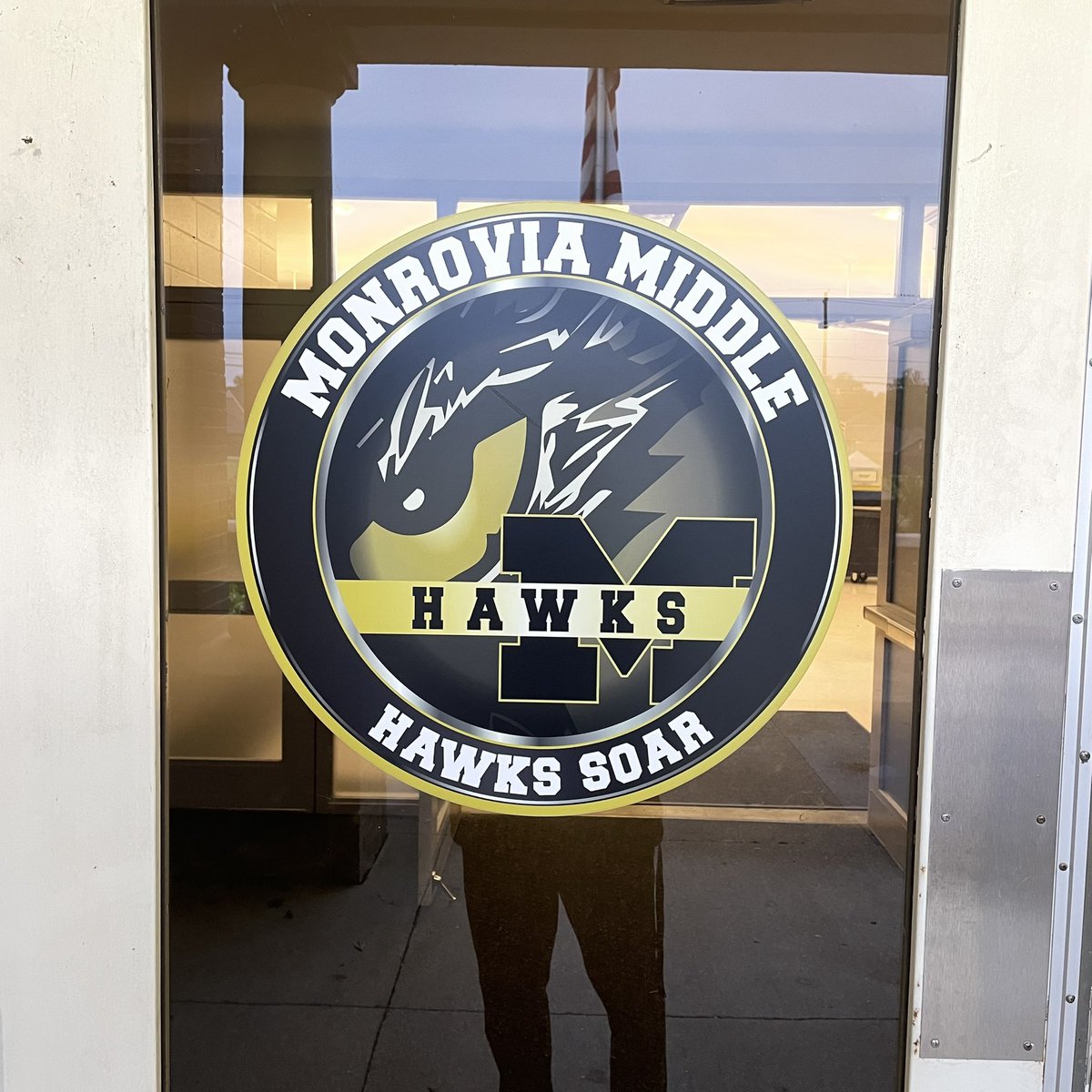 trawickk's tweet image. Thanks @FASTSIGNS Huntsville for helping us spruce up the place a bit! @monroviahawks @MadCoSchools #ReadySetForwardMCSS