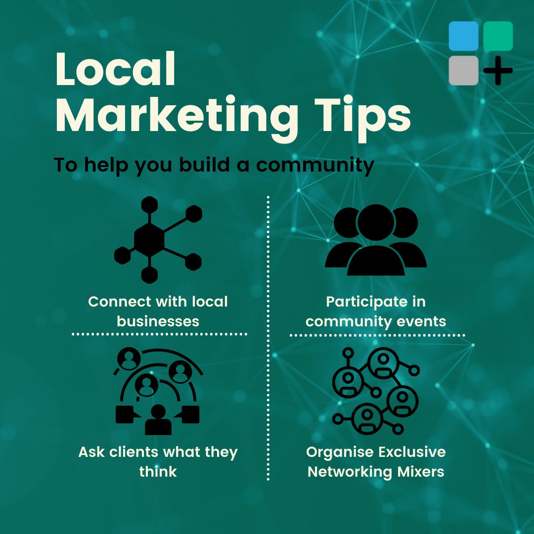Multiko1's tweet photo. Wondering how to build a community for your business?

Here’s 4 easy tips to integrate into your work week!

#liverpoolbusinesssupport #liverpoolbusinessowner #liverpoolbusinessnetwork #liverpoolnews #marketing #networking #localbusiness #localnetwork https://t.co/HNLzdW6nwy
