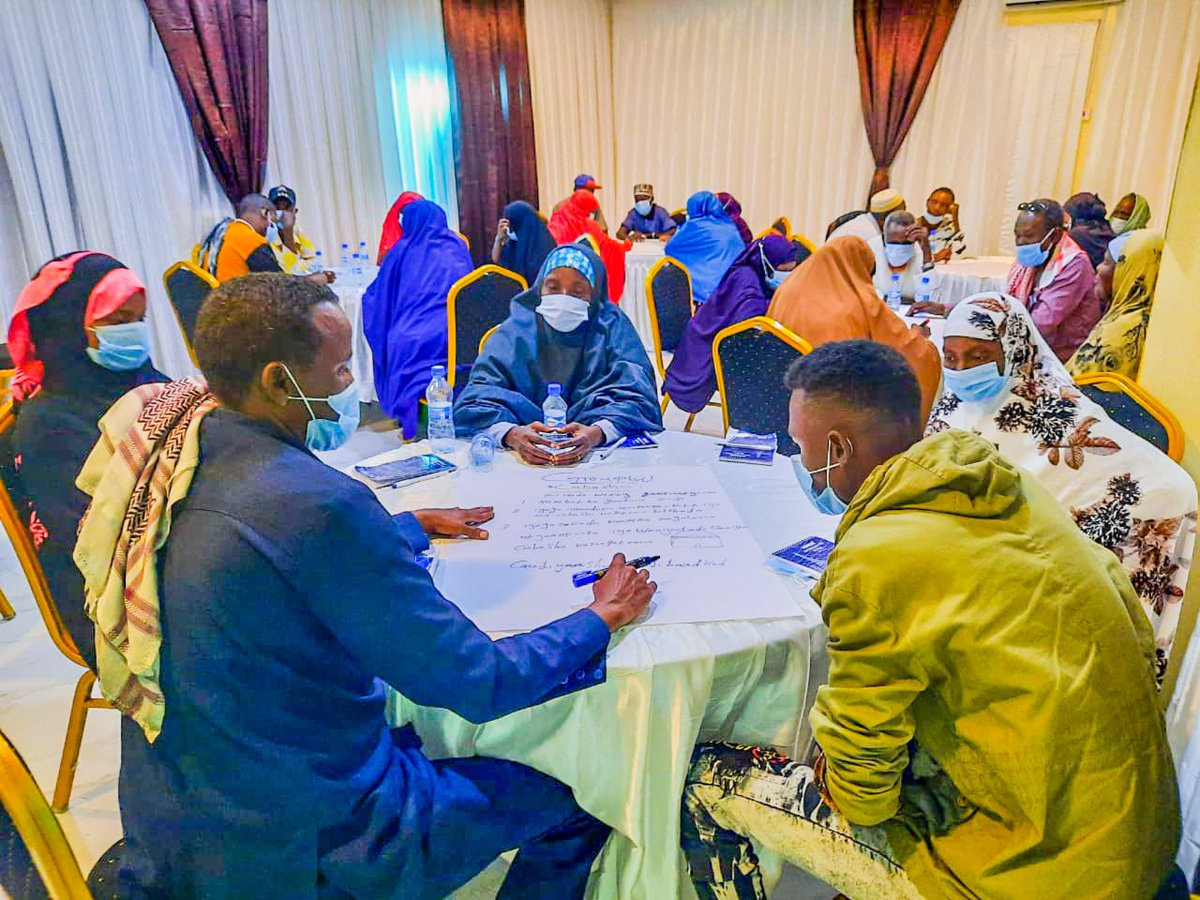 NoFYLSOM's tweet photo. As part of @NoFYLSOM's efforts to build capacities of Camp Management committees, we trained 3⃣0⃣ participants from Kaxda &amp; Deynille districts on CCCM, CFM, community participation, conflict resolution, site planning &amp; fire safety &amp; prevention.

Activity supported by @shf_somalia https://t.co/9qgqZFdIsd