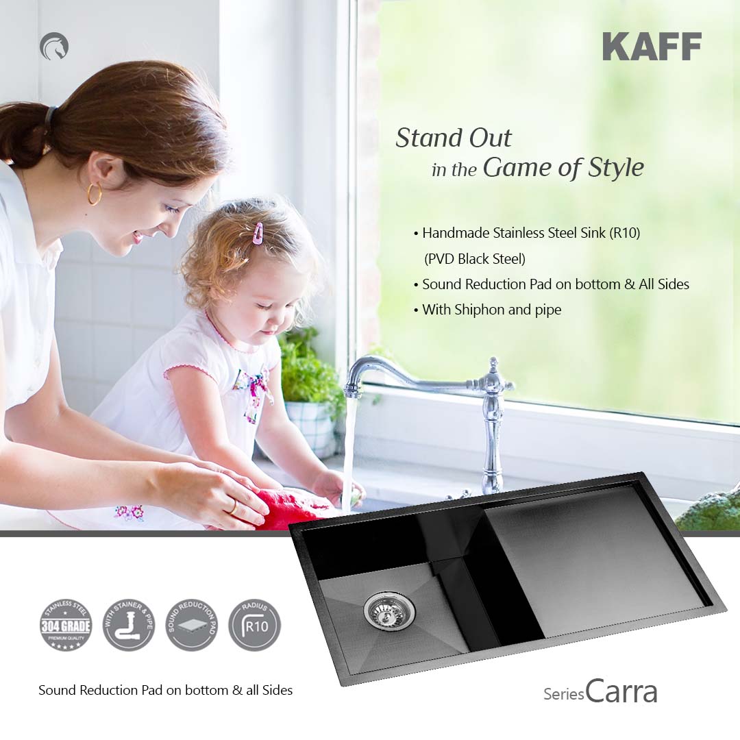 kaffindia's tweet photo. If you want to make a real style statement, a black kitchen sink is the way to do it.
Visit the link: https://t.co/pZ4zvHdRO0
#KAFF #KAFFSinks #BlackSink #SeriesCarra #Stylish https://t.co/ymh9xzXZBe