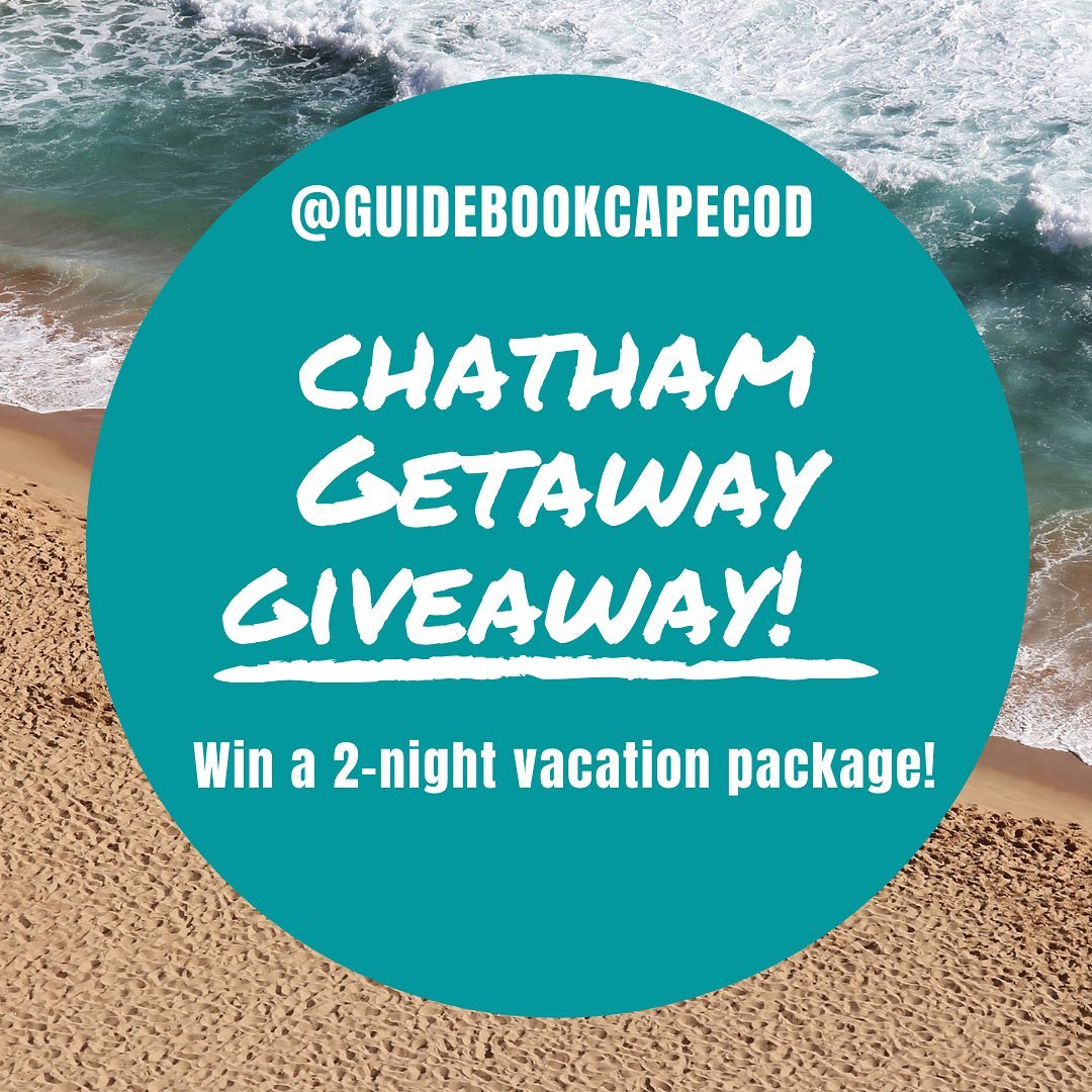 Did you enter the <a href="/GuideCapeCod/">Guidebook Cape Cod</a> giveaway yet? Enter to win a 2 night #Chatham vacation package &amp; a prize pack of 4 <a href="/CapeCodInsta/">Cape Cod Insta</a> shirts here: instagram.com/p/CVNTUT9gp04/

#capecod #visitma #capecodinsta