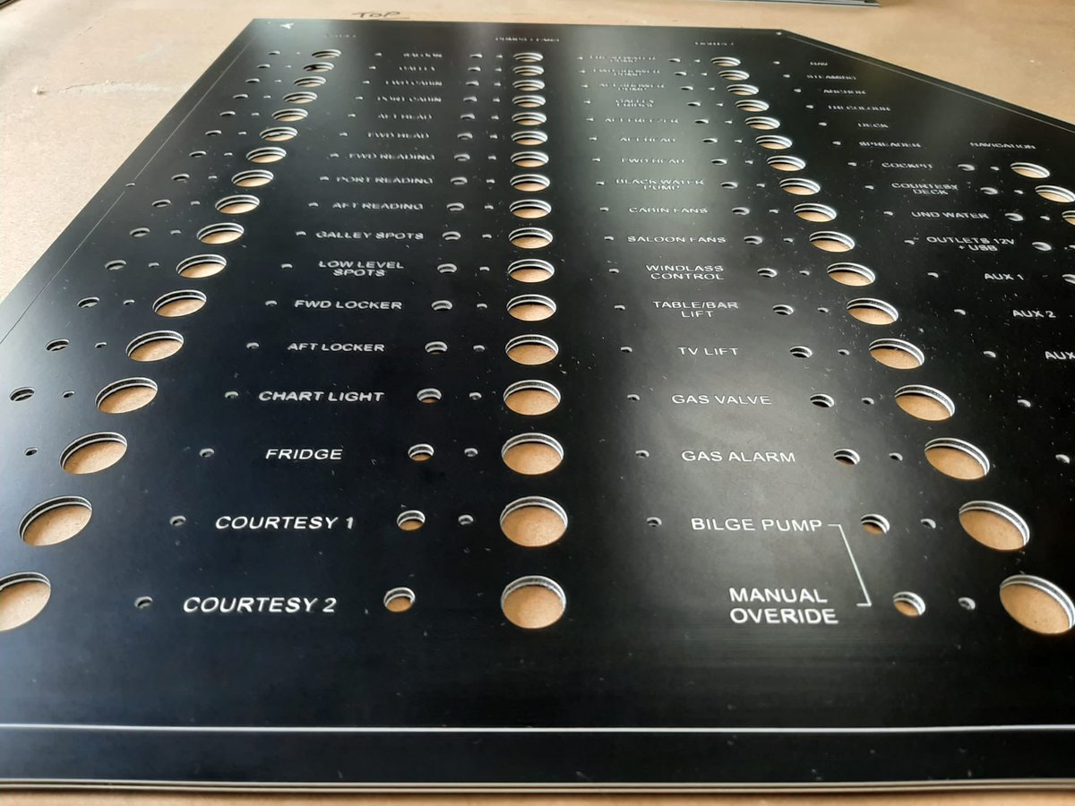 SouthamptonSign's tweet photo. Black Traffolyte Control Panel 

#pjdrews #engravers #engraving #signs #graphics #signage #southamptonsigns https://t.co/o5Gltp2cmX