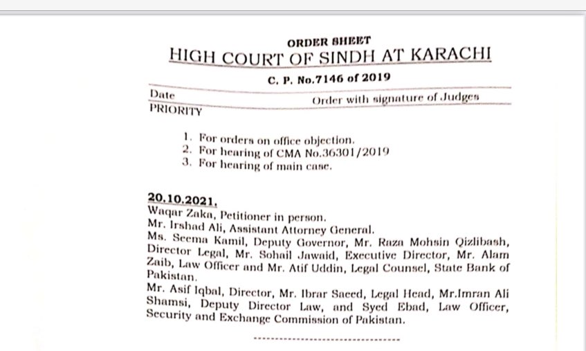 ZakaWaqar's tweet photo. Thank you,  Honourable Justice of Sindh High Court for appreciating - this appreciation gives more happiness and motivation than anything else in this crypto order https://t.co/tJyXge5PIJ