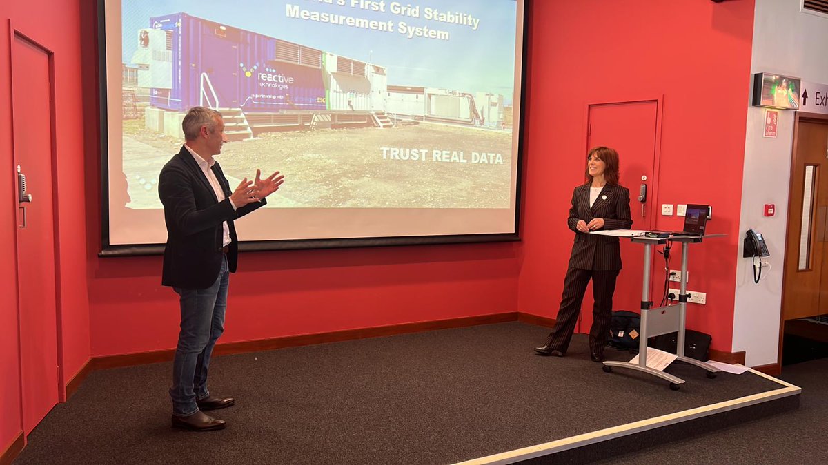 Reactive_Tech's tweet photo. “The challenges facing Britain on its net zero journey are familiar to grids across the world. We are extremely excited to help unlock as many 100% renewable grids around the world as possible.” Marc Borrett, CEO Reactive Technologies #launch #GridMetrix #inertia #nationalgrid https://t.co/wg5euLPvOB