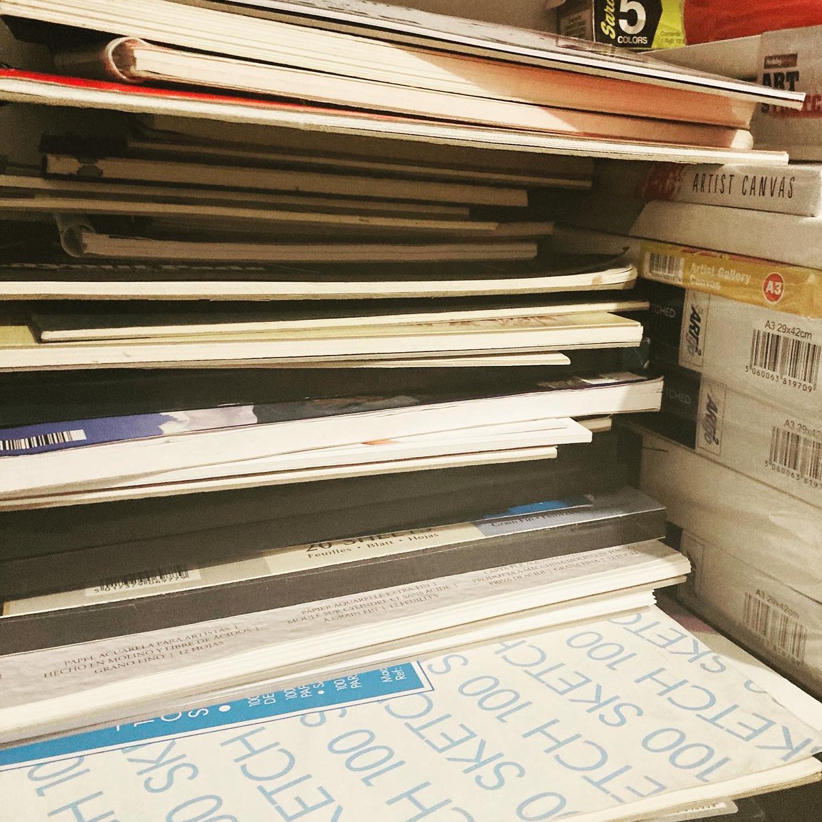 Our ART BANK is open again Monday from 2-4pm. We’ve a huge range of donated materials for you to browse over &amp; take home on a pay what you can basis. We’re also holding free ART BANK Live workshops with artist Nicole Bates at the same time. More info at thehorsebridge.org.uk/projects/art-b…