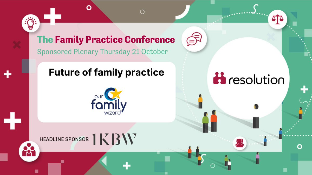 ResFamilyLaw's tweet photo. STARTING NOW: today's sponsored plenary, considering the key developments and their impact on the future of family law. Special thanks to our sponsors @OFW_UK #ResFPConf21 https://t.co/lwpN9Ole7t