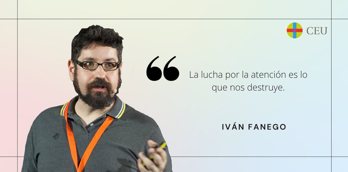 USPCEUHumYCom's tweet photo. ¿Qué opinas acerca de esta frase que nos dice @Fanego ?🧐✏️ ¿Logra la publicidad actual captar tú atención?
#CEUMasterclass https://t.co/m1QVhYNNo2