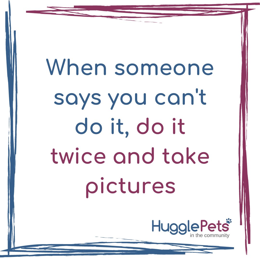 HugglePetsCIC's tweet photo. This Monday's positive affirmation!
Could this be you today? Change your CAN'T into I CAN!
#positivemind #positivevibes #positiveenergy #mondaymotivaton #positivemondays #hugyourcommunity https://t.co/MezyXaUsCz