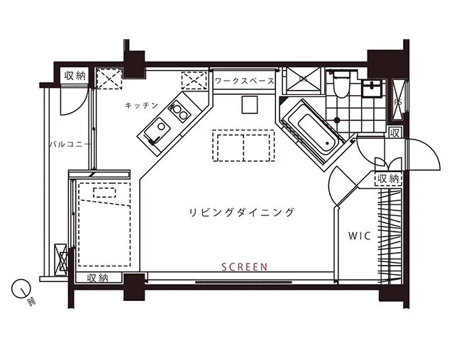 理想の間取りかも？クソデカワンルームの物件www