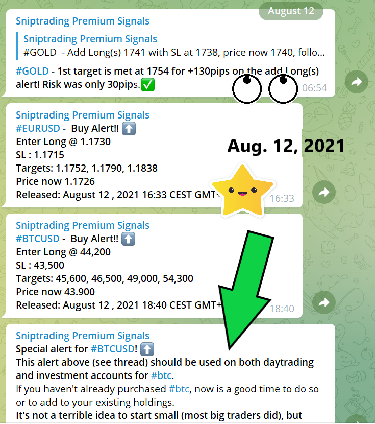 sniptrading tweet picture