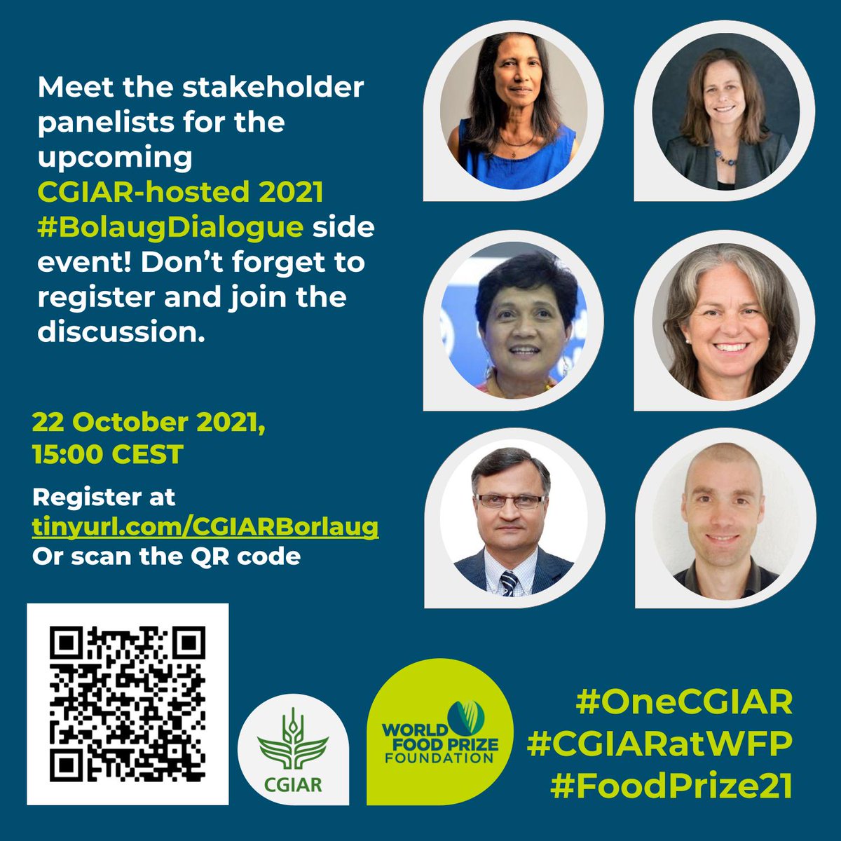 @CGIAR side event at the #FoodPrize21 Bolaug Dialogue. @marc_schut, Senior Innovation & Scaling Scientist @WUR and IITA/ RTB Strategic Advisor Innovation, Scaling & Stage-gating, CGIAR, will discuss what could CGIAR do differently to increase its contribution to impact at scale