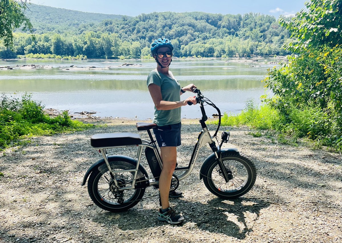 MacKidMtAiry's tweet photo. My new bike from @RadPowerBikes is Rad Powered! #ad Want to know what an electric bike is all about? Check out the latest addition to my bike garage at 
https://t.co/drkIatl1sU https://t.co/PEobjF89cR
