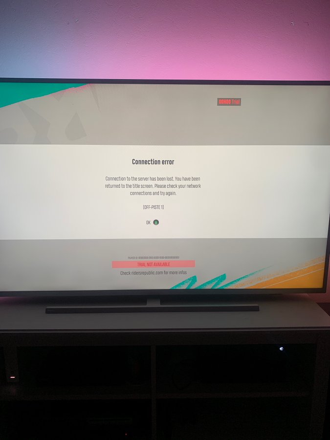 YBennassar's tweet photo. @RidersRepublic @canyon_bikes Hello the servers are not working for me can you please help me it’s on the Xbox series X i’m from Belgium https://t.co/BpIiMB6cWl
