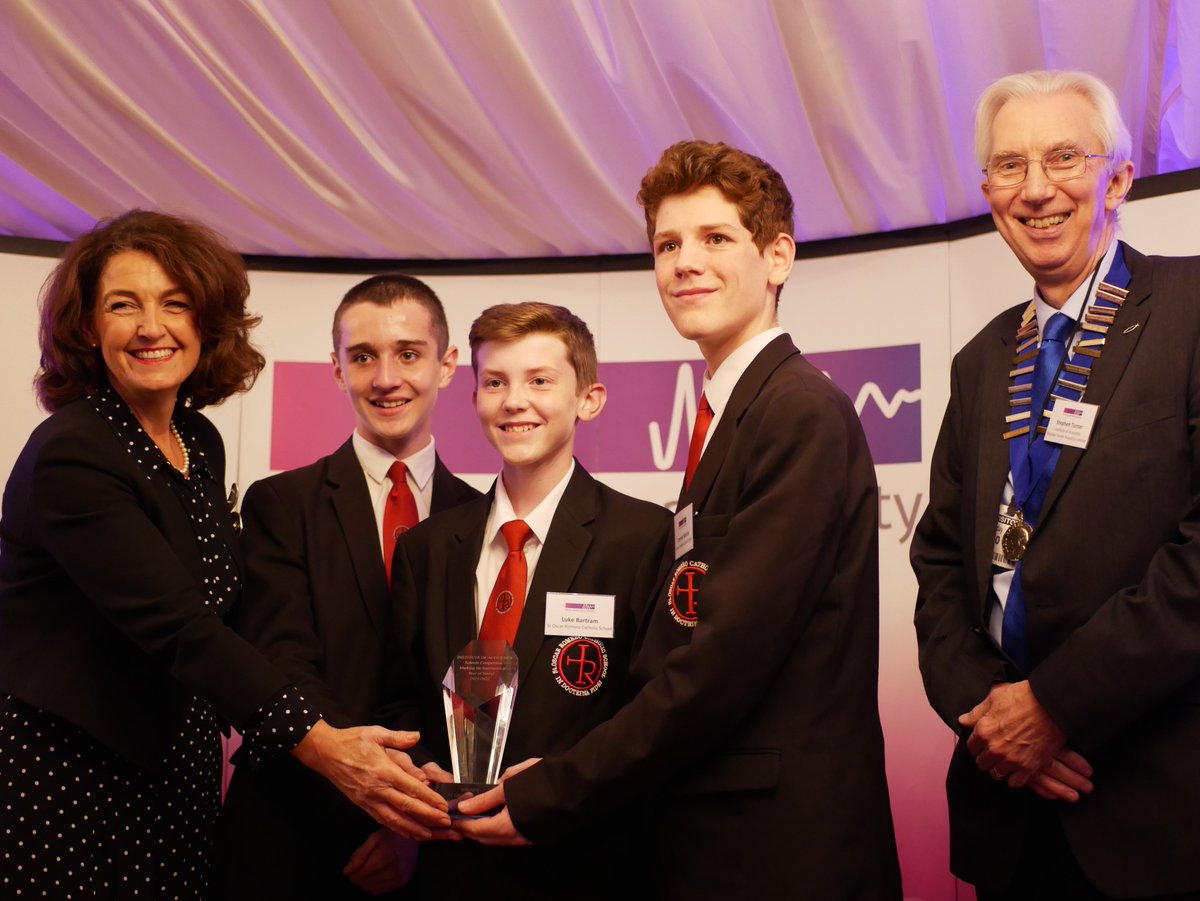 ioauk's tweet photo. Last night three students behind the winning entry for the IOA's secondary schools' #soundscape #competition received their #award from the IOA President &amp; the Environment Under-Secretary at the annual NAS John Connell awards held at Westminster Palace https://t.co/4oS128Xg8i https://t.co/ZqPk2Z1tqU