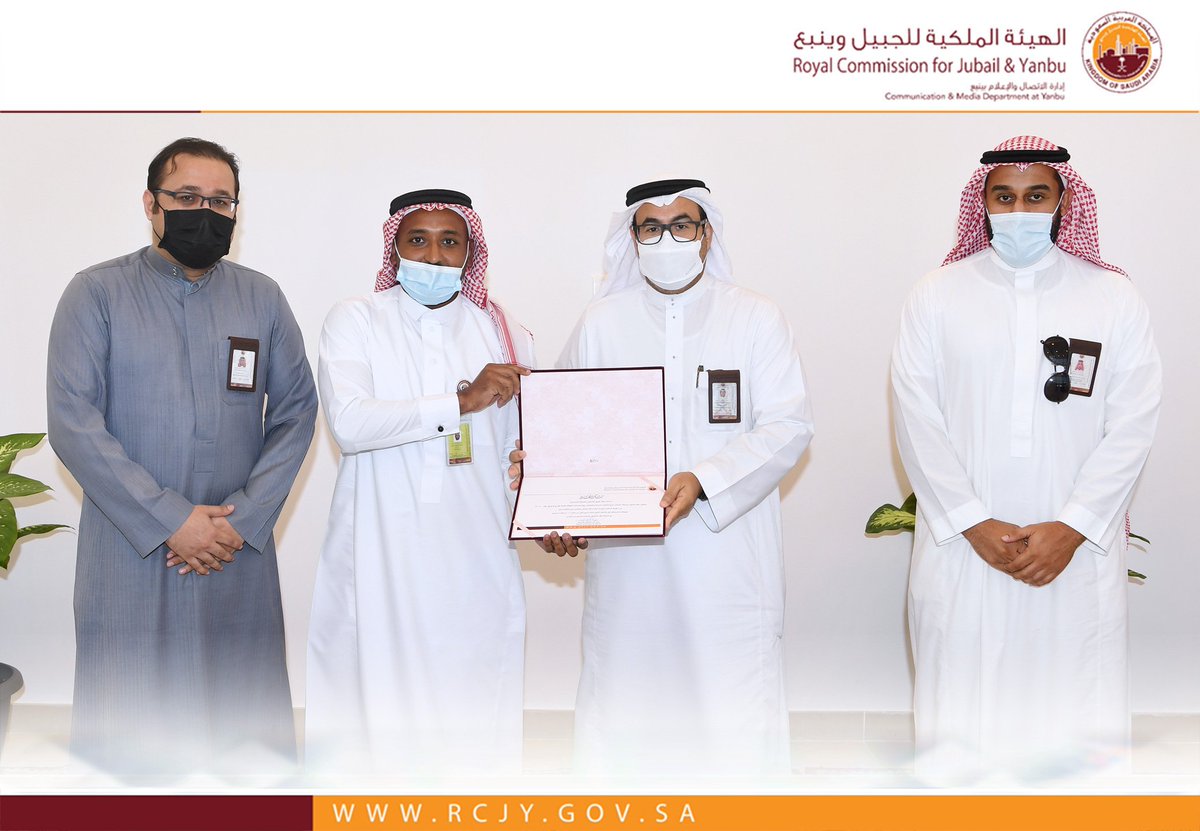 RCJY_Yanbu's tweet photo. قطاع التشغيل والصيانة #الهيئة_الملكية_بينبع يكرم عدداً من مقاولي القطاع المميزين خلال الربع الأول والثاني من العام(2021)،حيث تنافسوا للحصول على أعلى التقييمات وفق معايير السلامة وجودة العمل والكفاءة التشغيلية وتطبيق الاشتراطات التعاقدية ودعم برامج التوطين.
https://t.co/Y6UiWD0jye https://t.co/t3VhkUXlf6