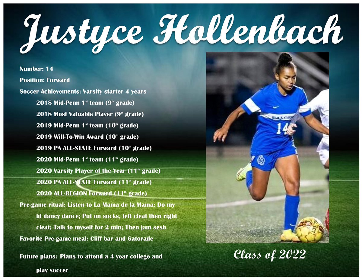 LDGS_'s tweet photo. 🌟🌟SENIOR SPOTLIGHT🌟🌟           Justyce Hollenbach https://t.co/AtlIj799go