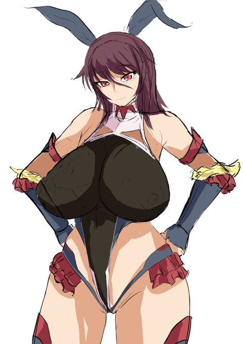 ゆきかぜ衣装の不知火ママンのラフ

#対魔忍 