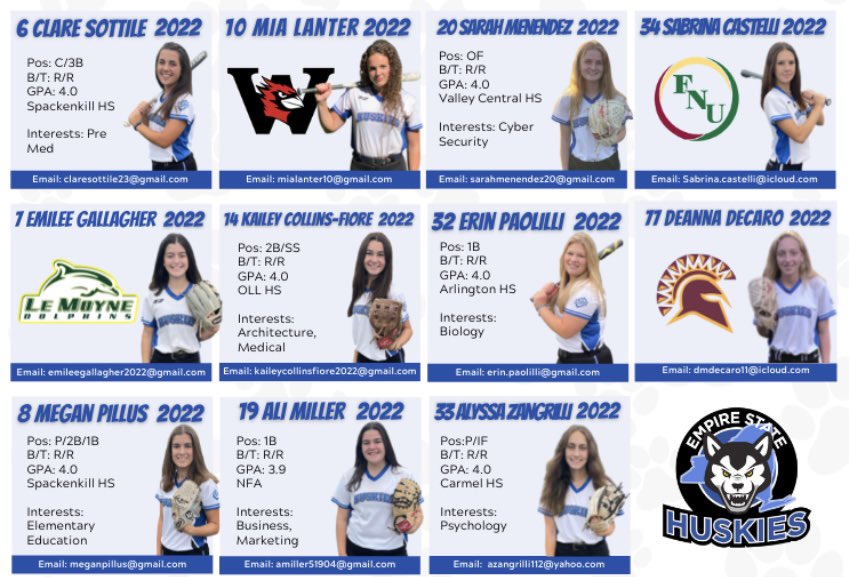 Back out on the field TOMORROW at <a href="/TNTTournaments/">TNT Tournaments</a> where we play our last 5 games of the fall 😎

Check out our uni combos &amp; schedule so you know how &amp; where to find us. Can’t wait to see you there!

#HuskiesSottile