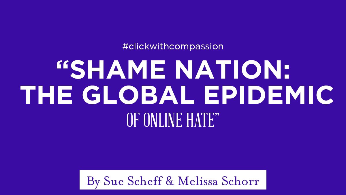 DAY 21

#BullyingPreventionMonth2021 

<a href="/SueScheff/">Sue Scheff</a> wrote an excellent + informative book with <a href="/melissaschorr/">melissaschorr</a> #ShameNation .