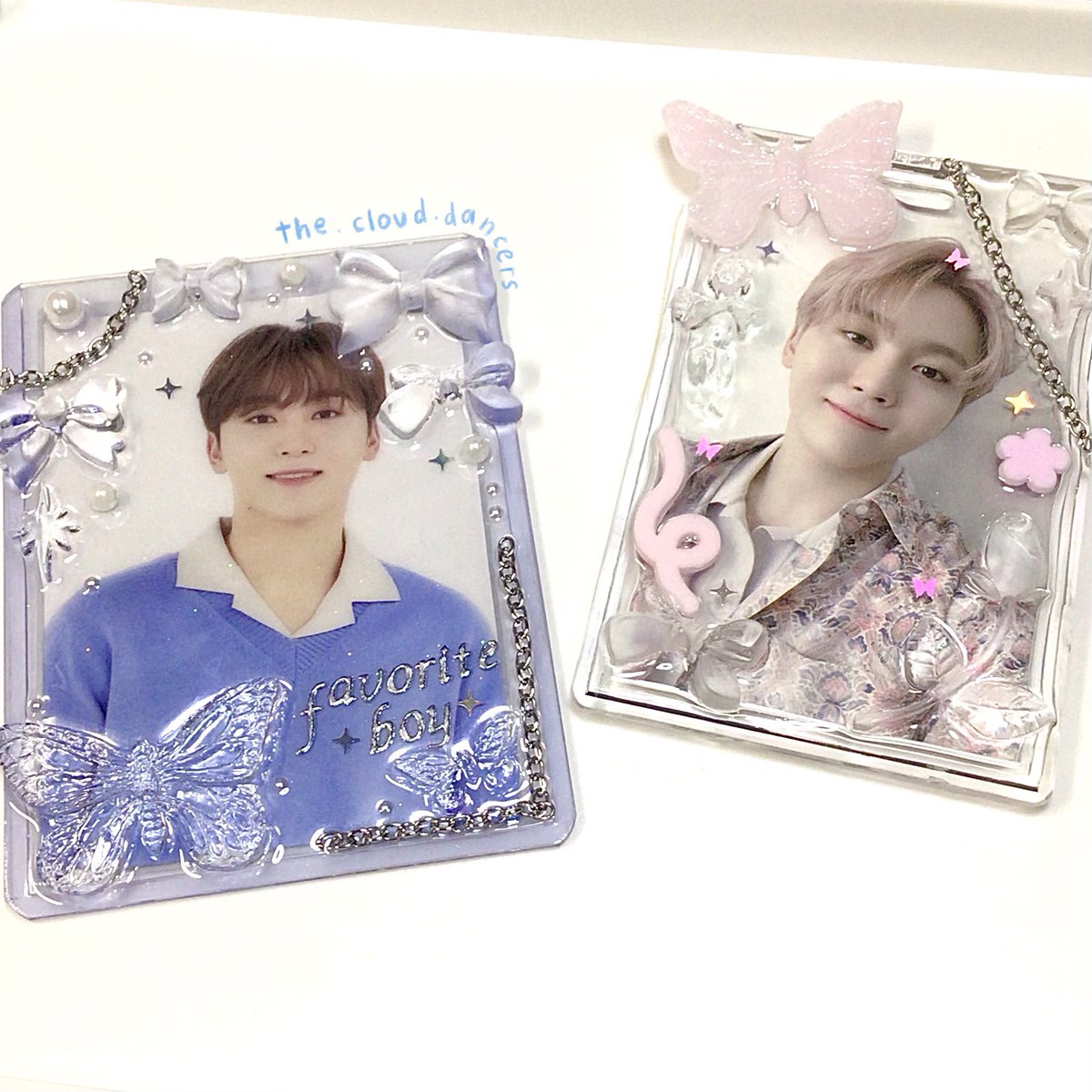 The Cloud Dancers | custom resin charms tweet media