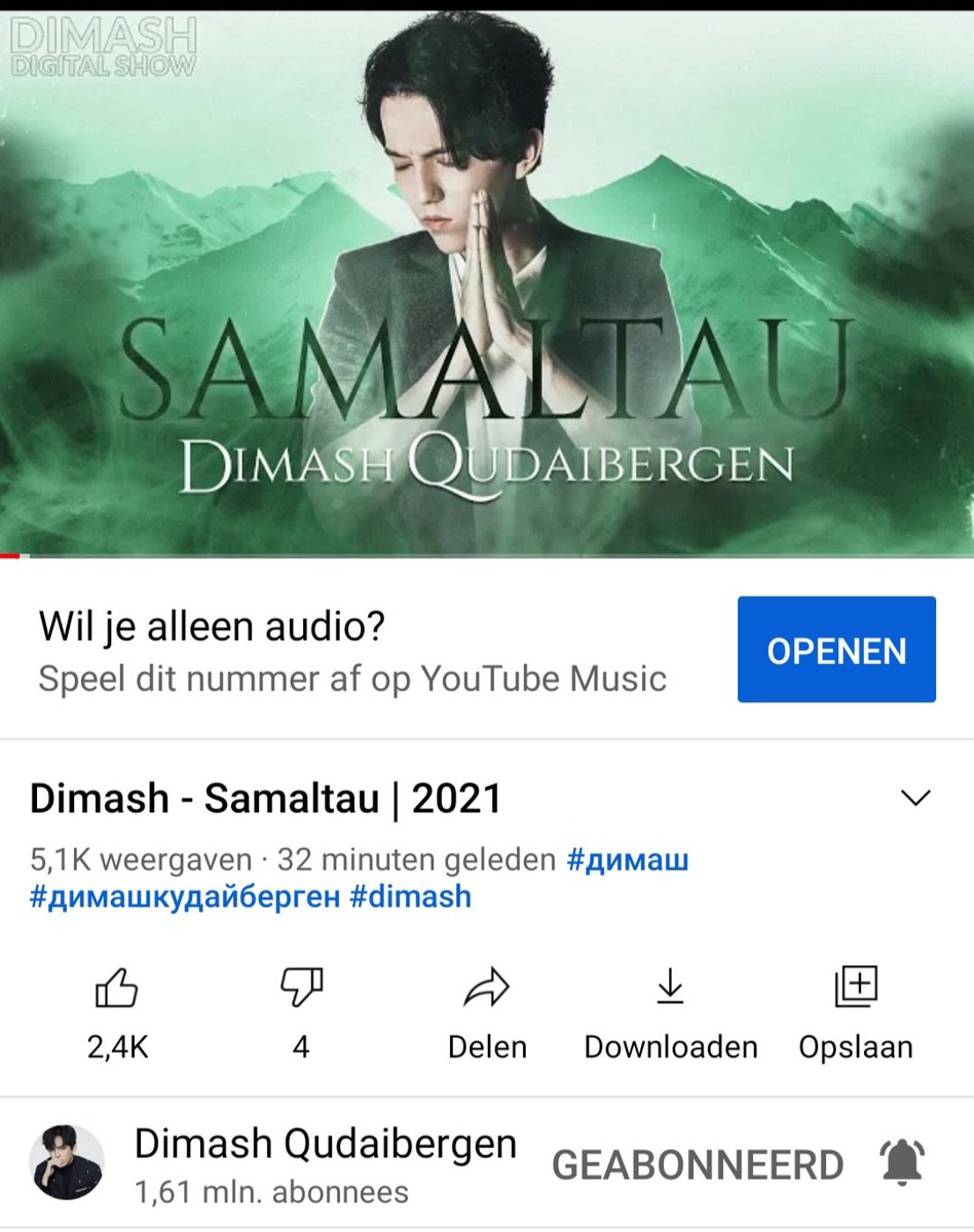 BelgianDears's tweet photo. The amazing "Samaltau" from Dimash Digital Show has just been uploaded on Youtube!

#dimashdigitalshow #dimashsamaltau 

https://t.co/mwIe5g79M7 https://t.co/YonHpnTxBg