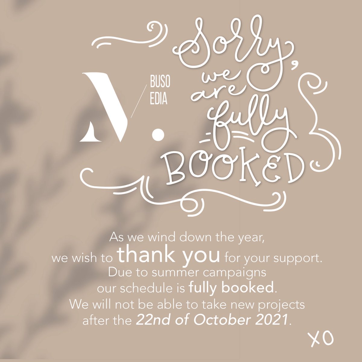 Mbusomedia's tweet photo. Thank you, Thank you, Thank you for your love and support. 🙏🏾💕💕We’re officially fully booked for this summer season. We look forward to working with you again next year. 🎉🎉 https://t.co/rc5aZVvXX0