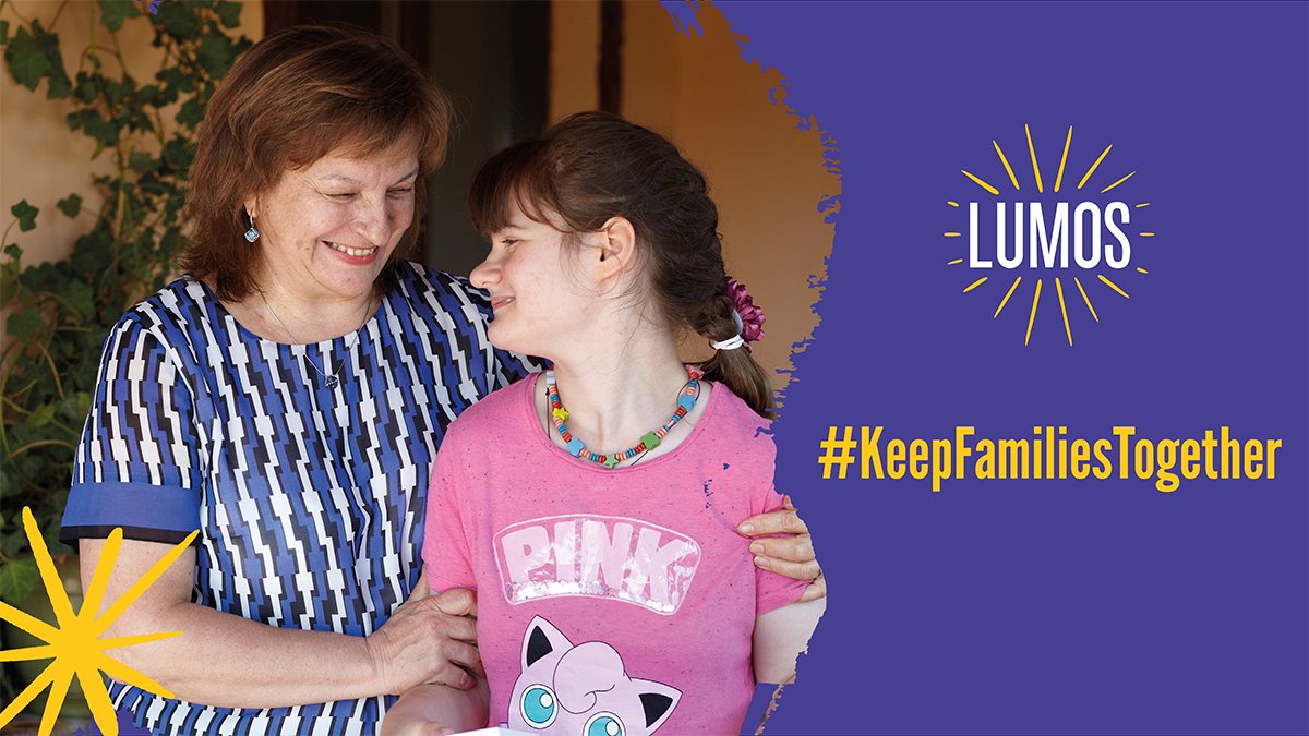 lumos's tweet photo. Since Lumos began working in Moldova in 2006, the number of children in institutions has fallen by 90% and thousands have been reunited with their families. With your help we can #EndInstitutionalisation of children and #KeepFamiliesTogether https://t.co/Le3ZGF92It