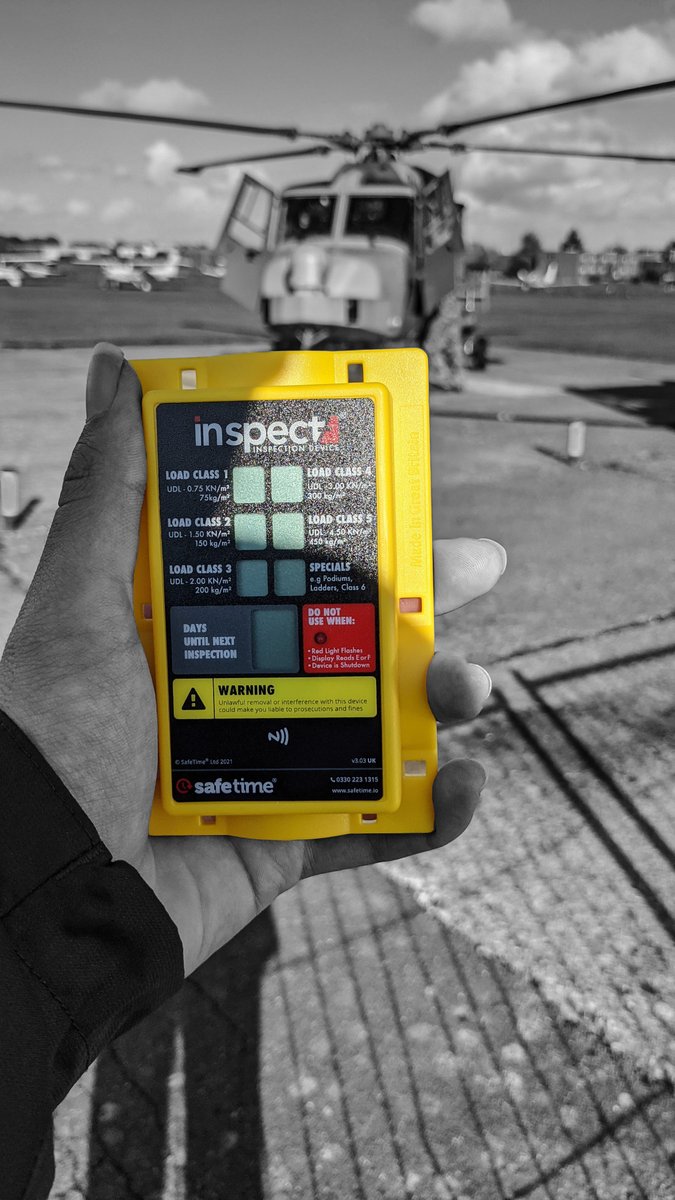 SafeTimeLtd's tweet photo. Helicopter inspection devices? What do we think?
#bizhour #helicopter #inspections #inspectiondevice #scaffold #scaffolding #safetime #safety https://t.co/1TRLKnYBWd