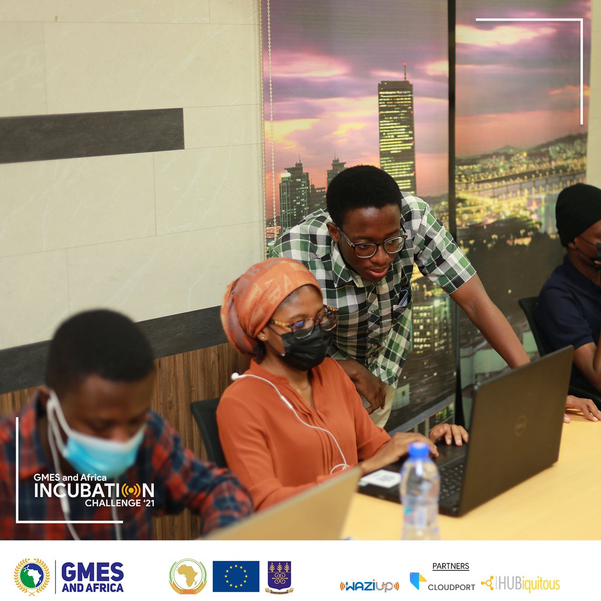 cloud_port's tweet photo. Today we go again. Our Participants are hard at work on their prototypes for the Incubation Challenge.
#GMESandAfricaIncubationChallenge21 @waziupIOT @ug_gmes #innovation #code #ai #developer #iot https://t.co/UhHtgHrK67
