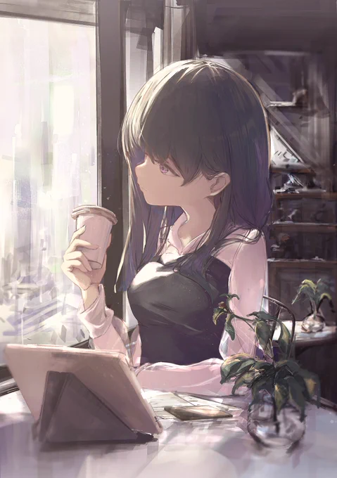 #絵柄が好みって人がいればいいなぁ空気感があって、美しい絵を描きたい! 