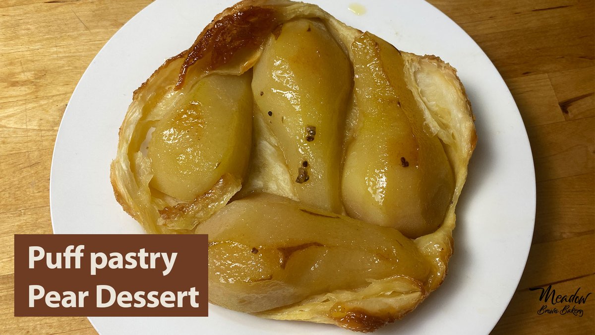 meadowbrownbake's tweet photo. Pear and cardamom puff pastry dessert : Puff pastry desserts with fruit ... https://t.co/dq3oLt9BHw via @YouTube 

#MeadowBrownBakery #HowToBake #PearRecipes #OnlineBakingClass #OnlineBakingTutorials #PuffPastryDesserts #SimpleDessertRecipes #DessertforTwo https://t.co/bFwfBO0rTE