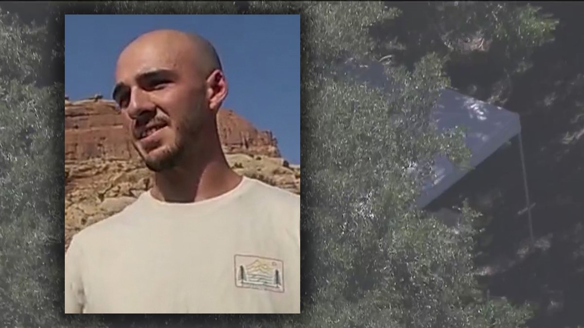 WFLA's tweet photo. 'Strong possibility' human remains found at park belong to #BrianLaundrie, family lawyer says https://t.co/qxBifPdzmb https://t.co/VHA9YKasZq