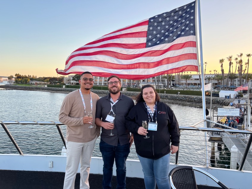 oitvoip's tweet photo. Fun times and smiles all around at @netsapiens #UGM 2021 in San Diego, CA βοΈπ
Catch our #OITVOIP family and take a picture with us! π·
#OIT #OITFamily #TheTechBar #UGM #Netsapiens https://t.co/GIqp0PP2aA