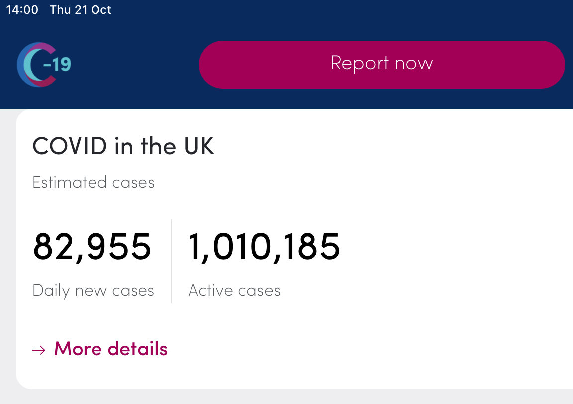 criquaer's tweet photo. 1:67 of UK population is currently infected with #Covid19. #StayHome #WashHands #WearAMask #KeepSocialDistance https://t.co/RHBifj86oS