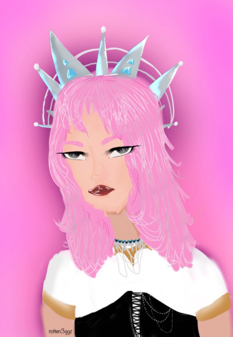 rotten3ggz's tweet photo. Here’s my drawing of the first OC! #clairityAC I hope you like it @clairey171 🍂💕 https://t.co/zy26rLi3fu