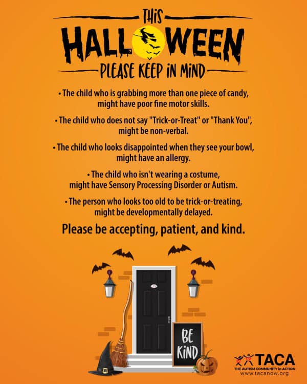 Halloween can be a tough time for some children (and parents), but they deserve to have the same amount of fun.  Please be kind if you see a child (or teenager) out Trick-or-Treating, no matter the circumstance.  #WeCanAlwaysDoBetter #BeNice #Halloween