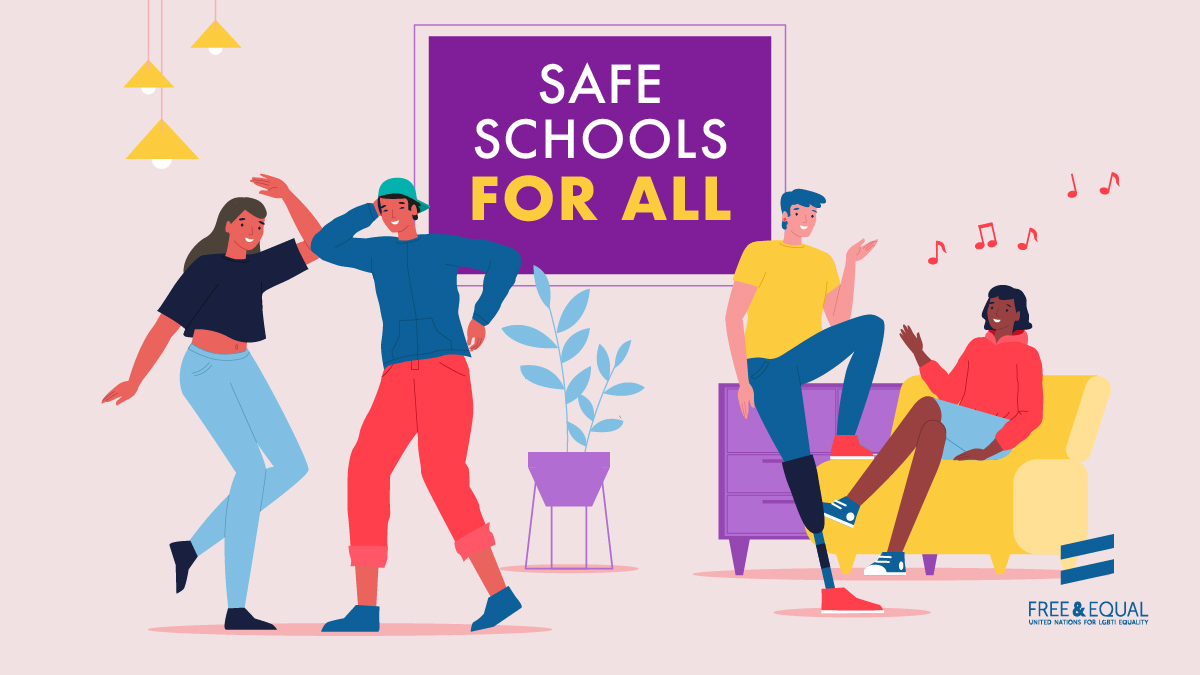 free_equal's tweet image. No child should fear going to school! Classrooms should be places where ALL young people can be their best selves, regardless of who they are or whom they love! 🏳️‍🌈 🏳️‍⚧️ #SpiritDay #GoPurple
