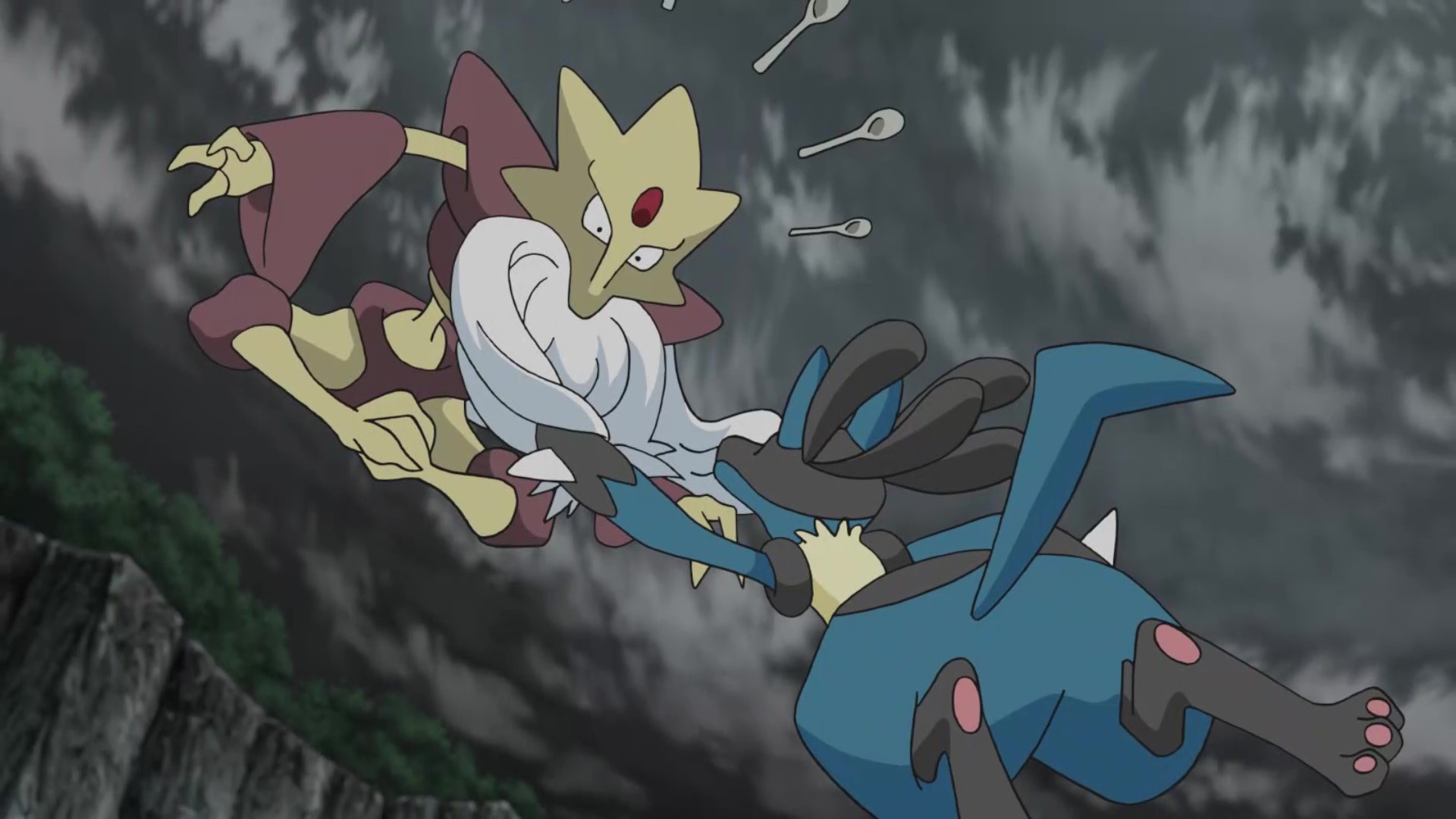 アニメ ポケットモンスター 公式 アニポケ ハイライト メガシンカに必要な ルカリオナイト を手に入れるために ルカリオ は メガフーディン とバトル そして 次のハイパークラスでの対戦相手も決定 この先のチャンピオンシップスのバトルが