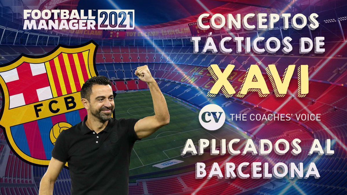 f_mpanda's tweet photo. 🚨 ¡NUEVO VIDEO! 📽

Xavi realizó una brillante explicación de sus conceptos tácticos en @CoachesVoice_es y nosotros fantaseamos...

👇👇👇👇👇👇👇👇
https://t.co/cVJIPs9Hg9

¿Cómo le iría a Xavi dirigiendo al @FCBarcelona_es? Su 3-2-2-3 y su 4-3-3 aplicados y testeados en #FM21 https://t.co/billcNr2L5